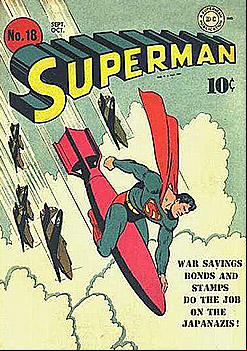 Superman #18<br>3 de julio de 1942.<br>DC Comics.<br><br>‘La batalla de los átomos¸, Superman #38 31 de Octubre de 1945<br><br> Luthor lanza un ataque inmediato contra el Daily Planet con su última arma: ¡un poderoso Rayo Atómico!.