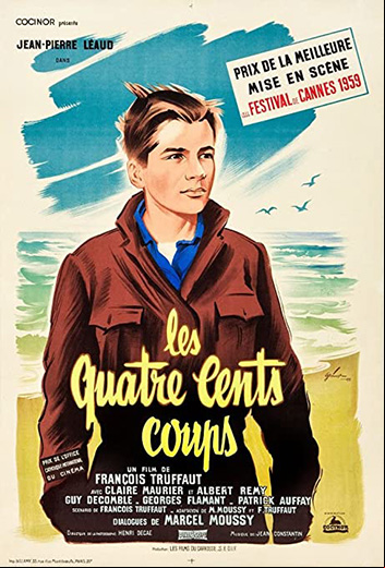 <strong>Los 400 golpes
                                Francois Truffaut
                                (1959)
                                (1955)</strong> Representa elsurgimiento de laadolescencia,como una nueva fase del desarrollo humano,asociada a la rebeldía
                                y al deseo deindependencia.